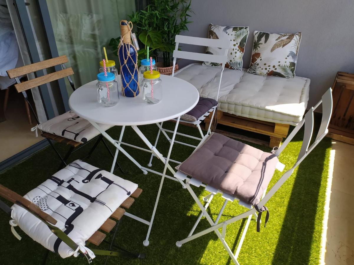 Junto Playa Levante Con Terraza Chill-Out-2 Wcs-A Estrenar Gemelos 23 Benidorm Eksteriør bilde