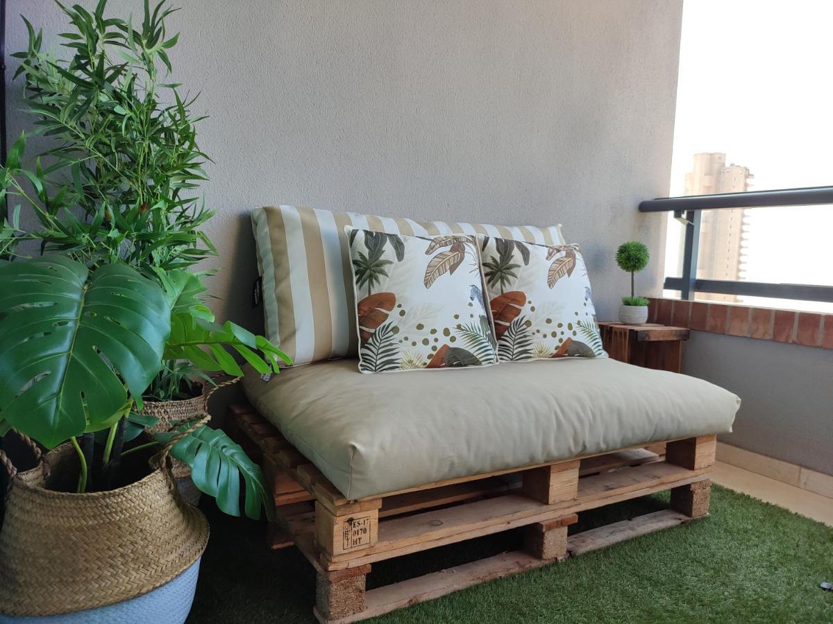 Junto Playa Levante Con Terraza Chill-Out-2 Wcs-A Estrenar Gemelos 23 Benidorm Eksteriør bilde