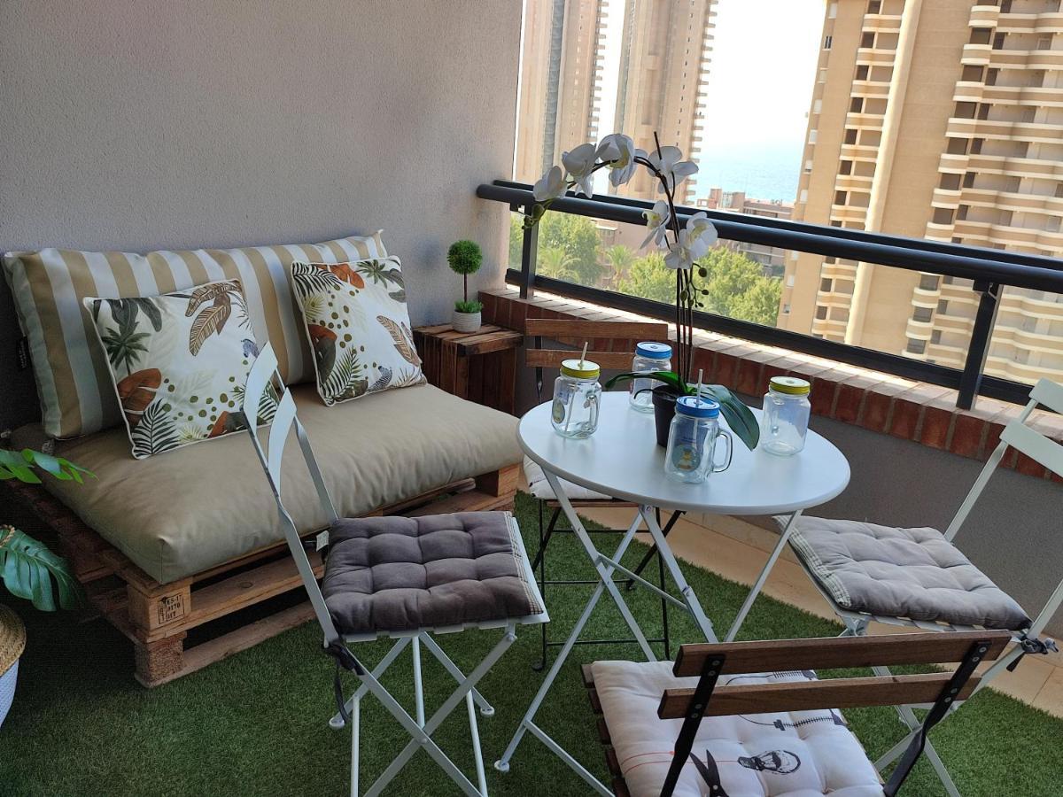Junto Playa Levante Con Terraza Chill-Out-2 Wcs-A Estrenar Gemelos 23 Benidorm Eksteriør bilde